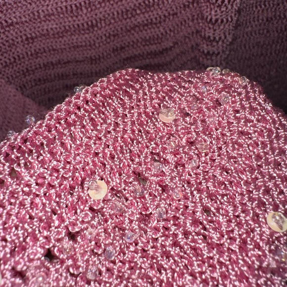 Pink mesh sweater, women’s Chadwick - Picture 6 of 9